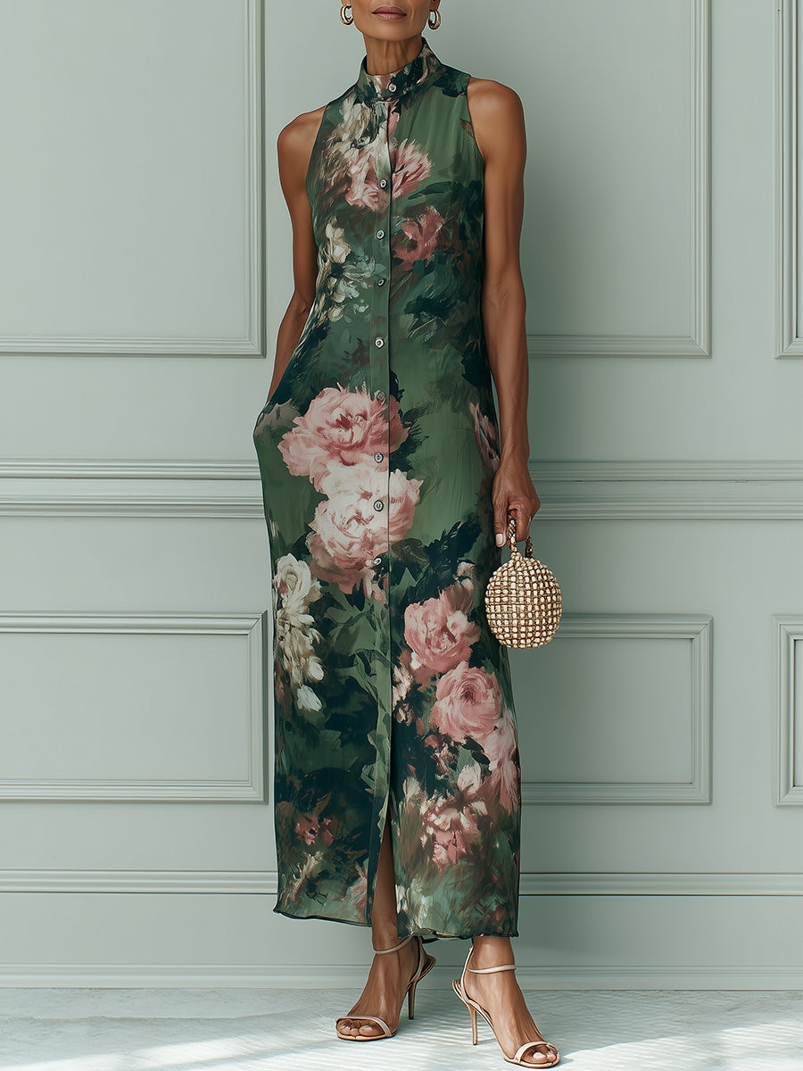 Giada | Abito Maxi Floreale Elegante
