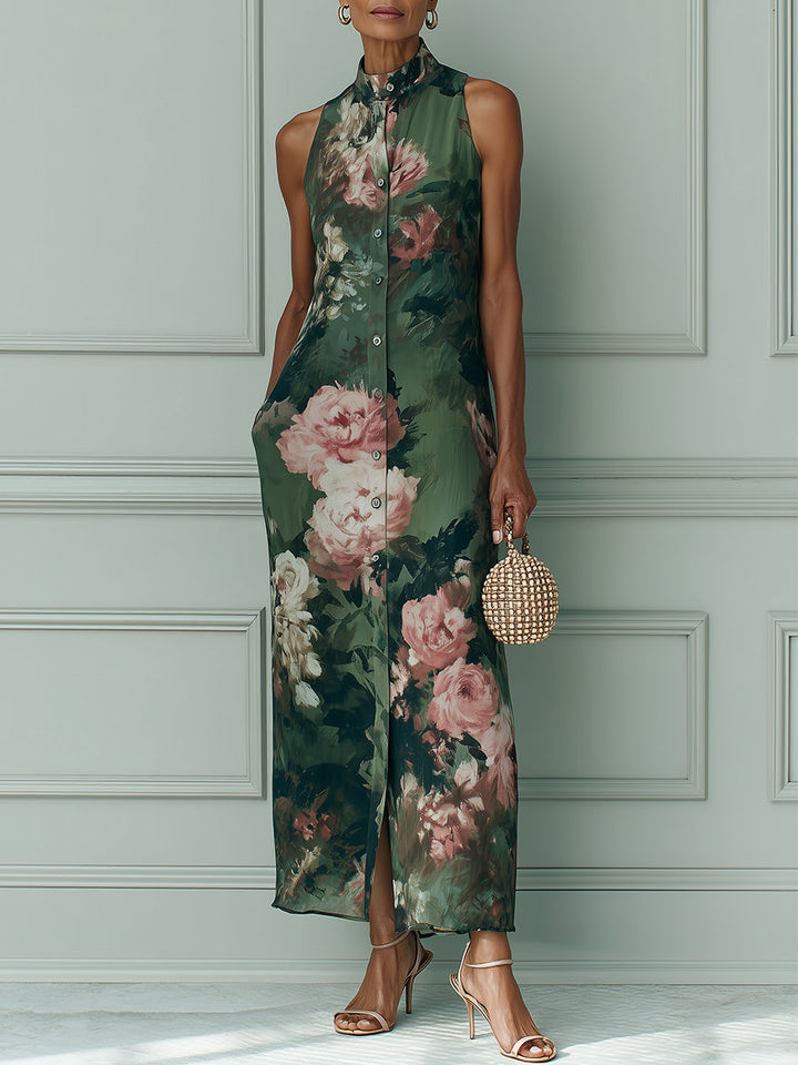 Giada | Abito Maxi Floreale Elegante