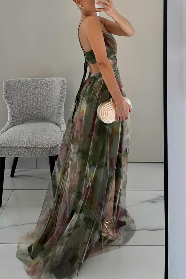 Beatrice | Abito Maxi in Chiffon