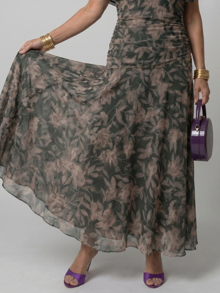 Giada | Abito Midi Off-Shoulder