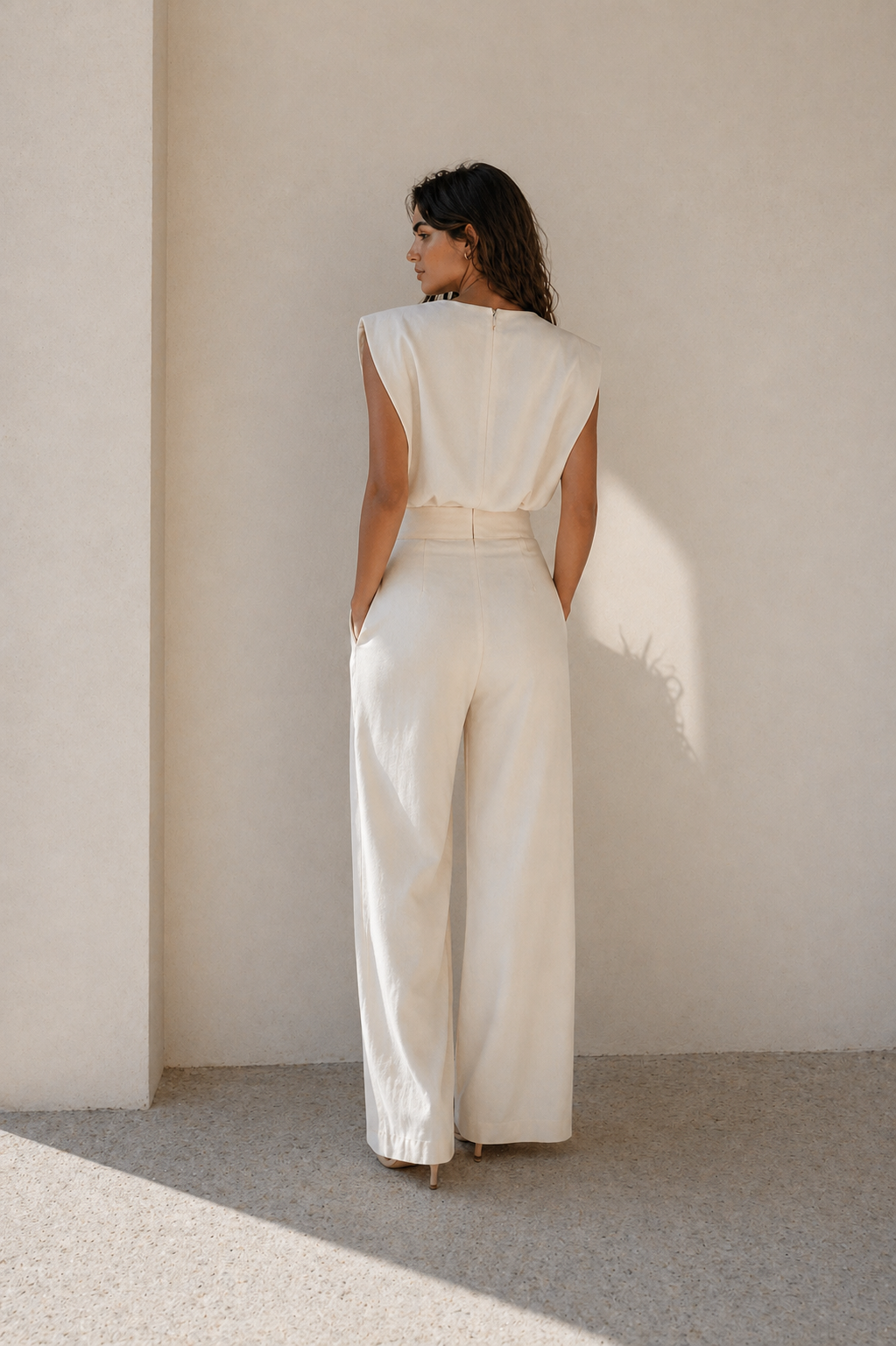 Bianca | Tuta Elegante Minimal