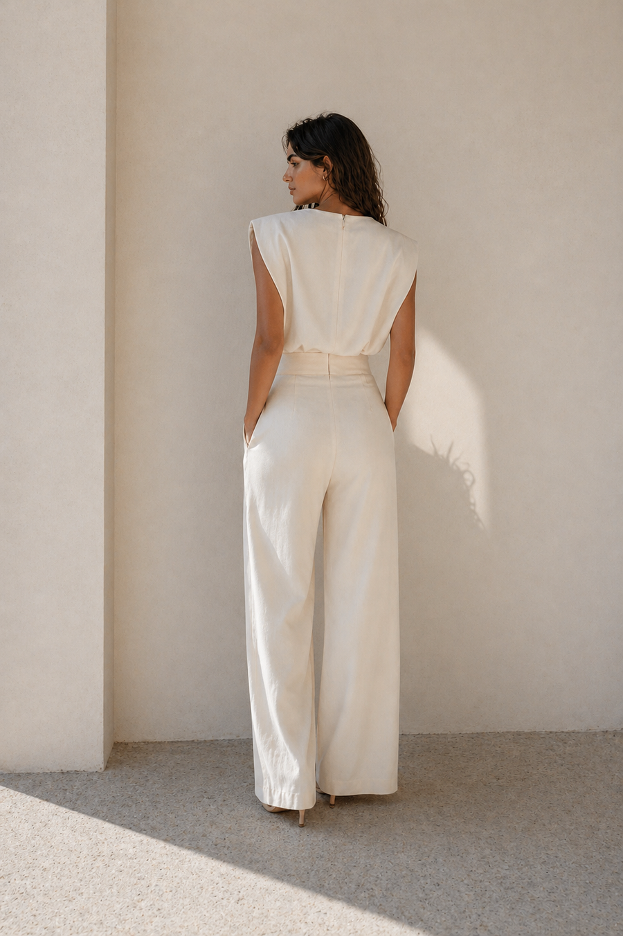 Bianca | Tuta Elegante Minimal