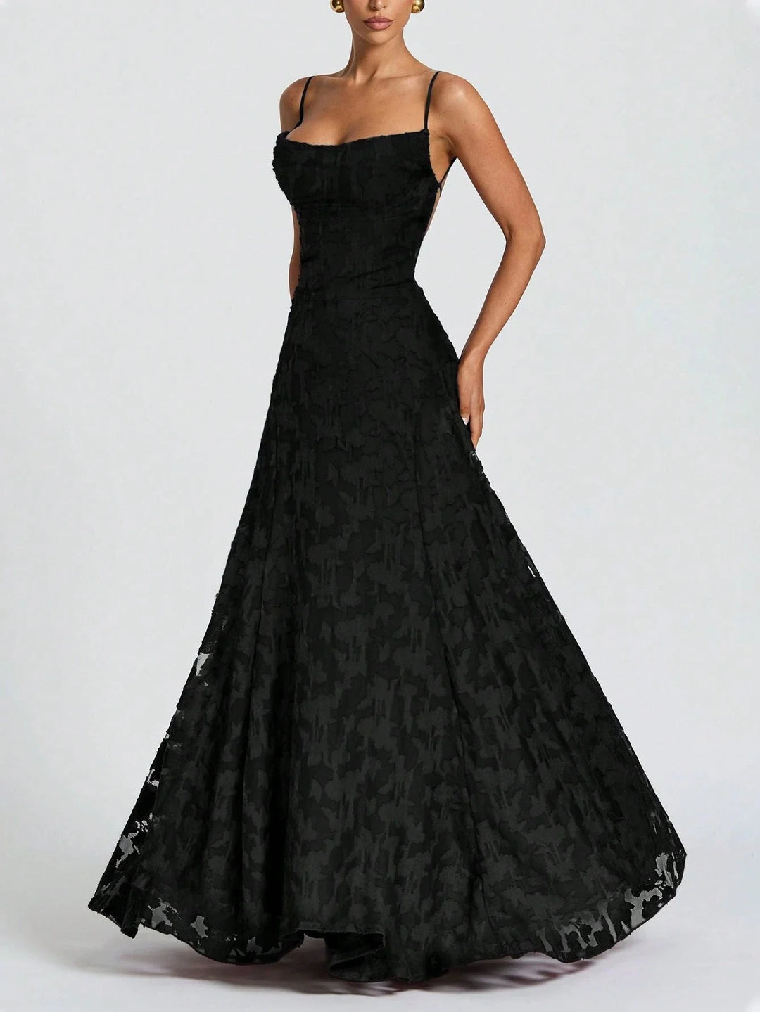 Sofia | Elegante Abito Maxi in Pizzo