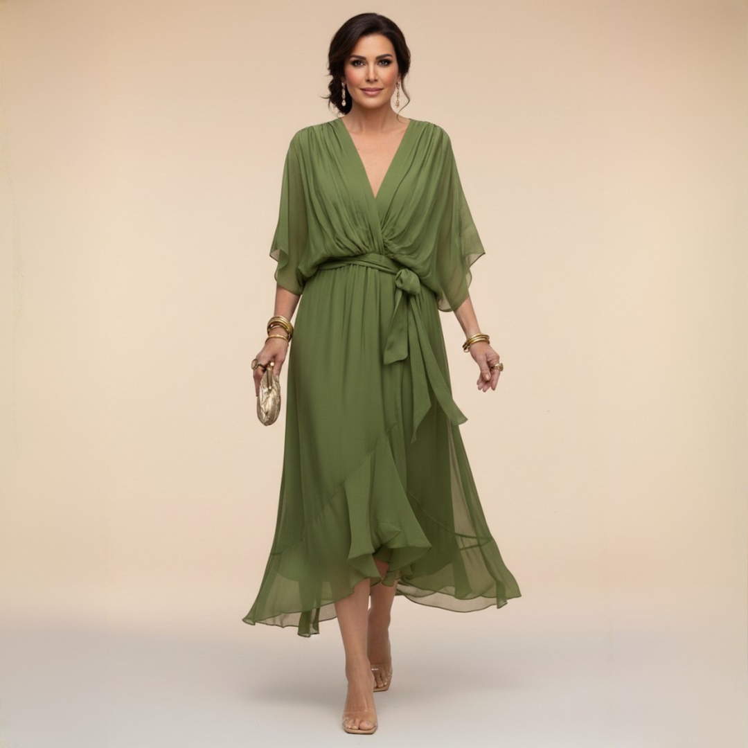 Monica | Vestito con Collo a V
