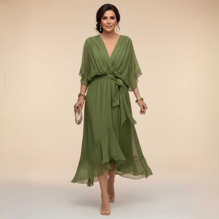 Monica | Vestito con Collo a V