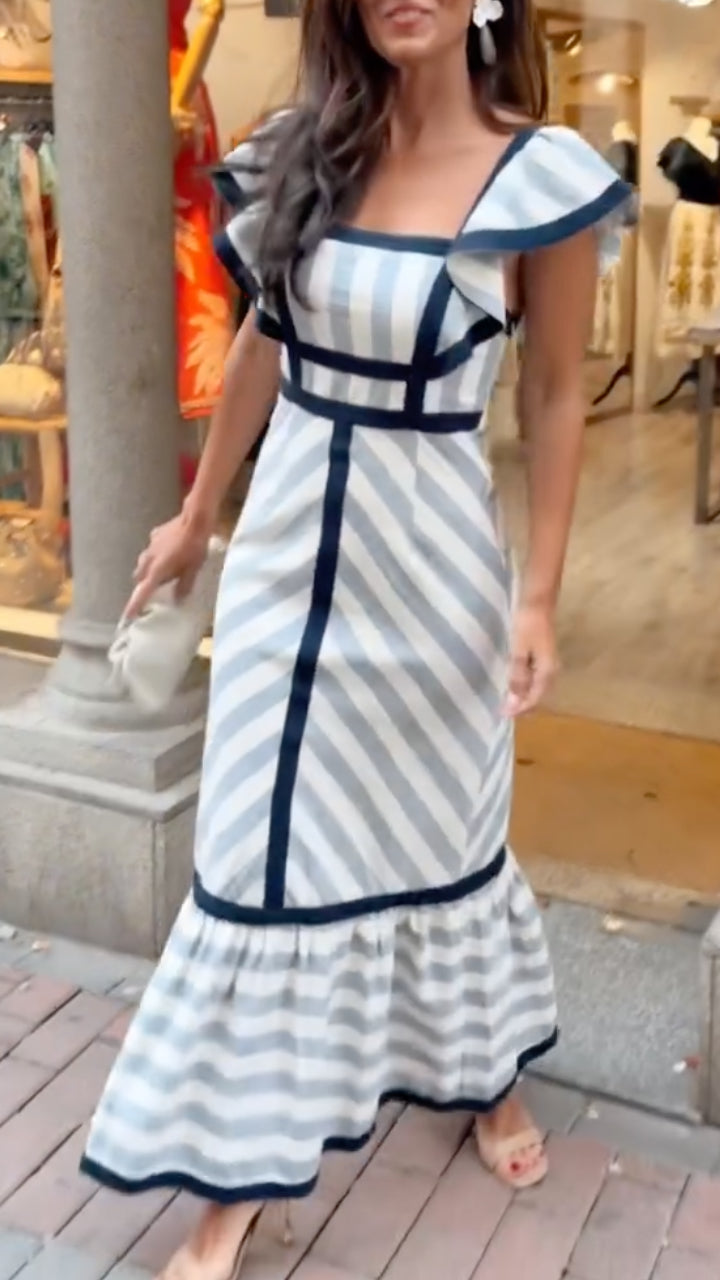 Dianne | Vestito Maxi Retrò