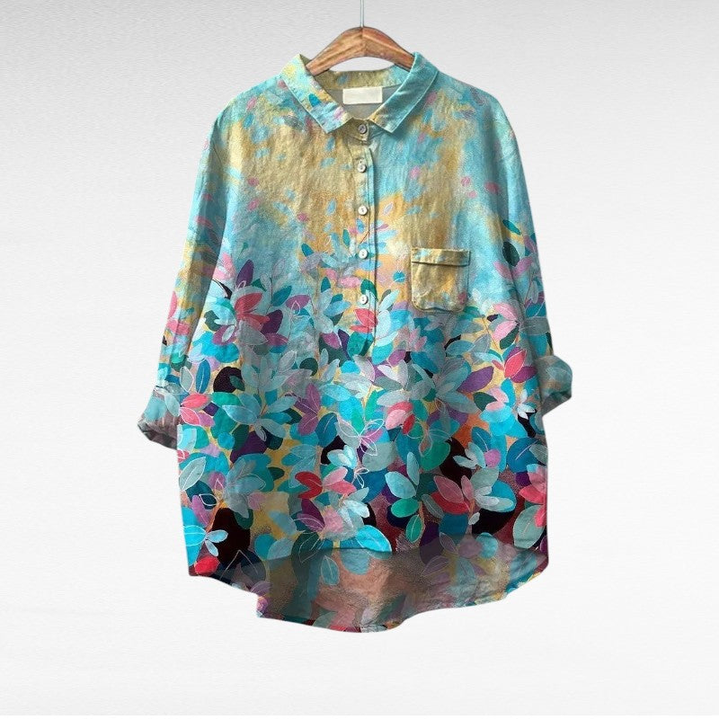 Aurore | Elegante Blusa Estiva in Lino