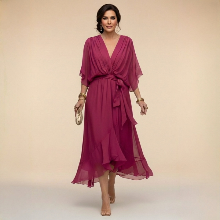 Monica | Vestito con Collo a V