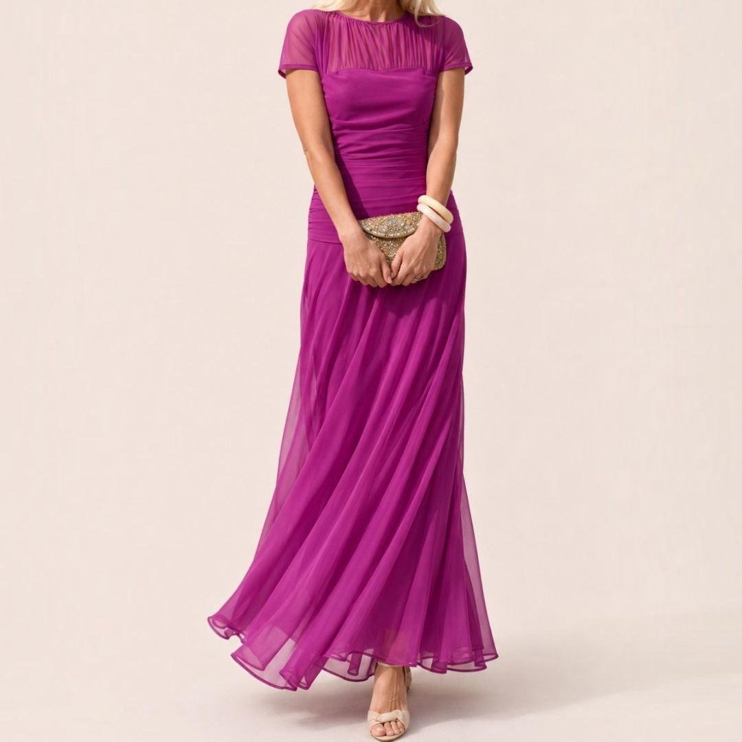 Lorenza | Abito in chiffon