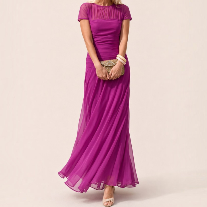 Lorenza | Abito in chiffon