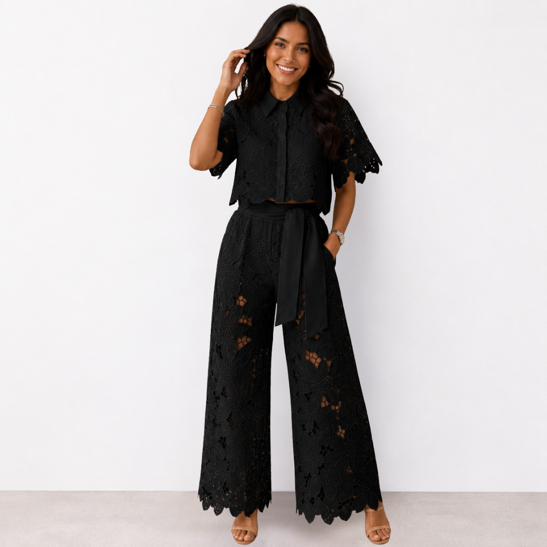 Isabela | Completo Elegante in Pizzo