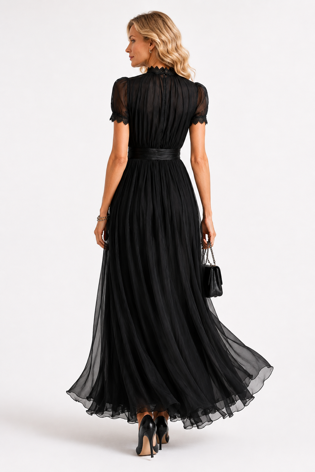 Camilla | Abito Maxi in Chiffon Elegante