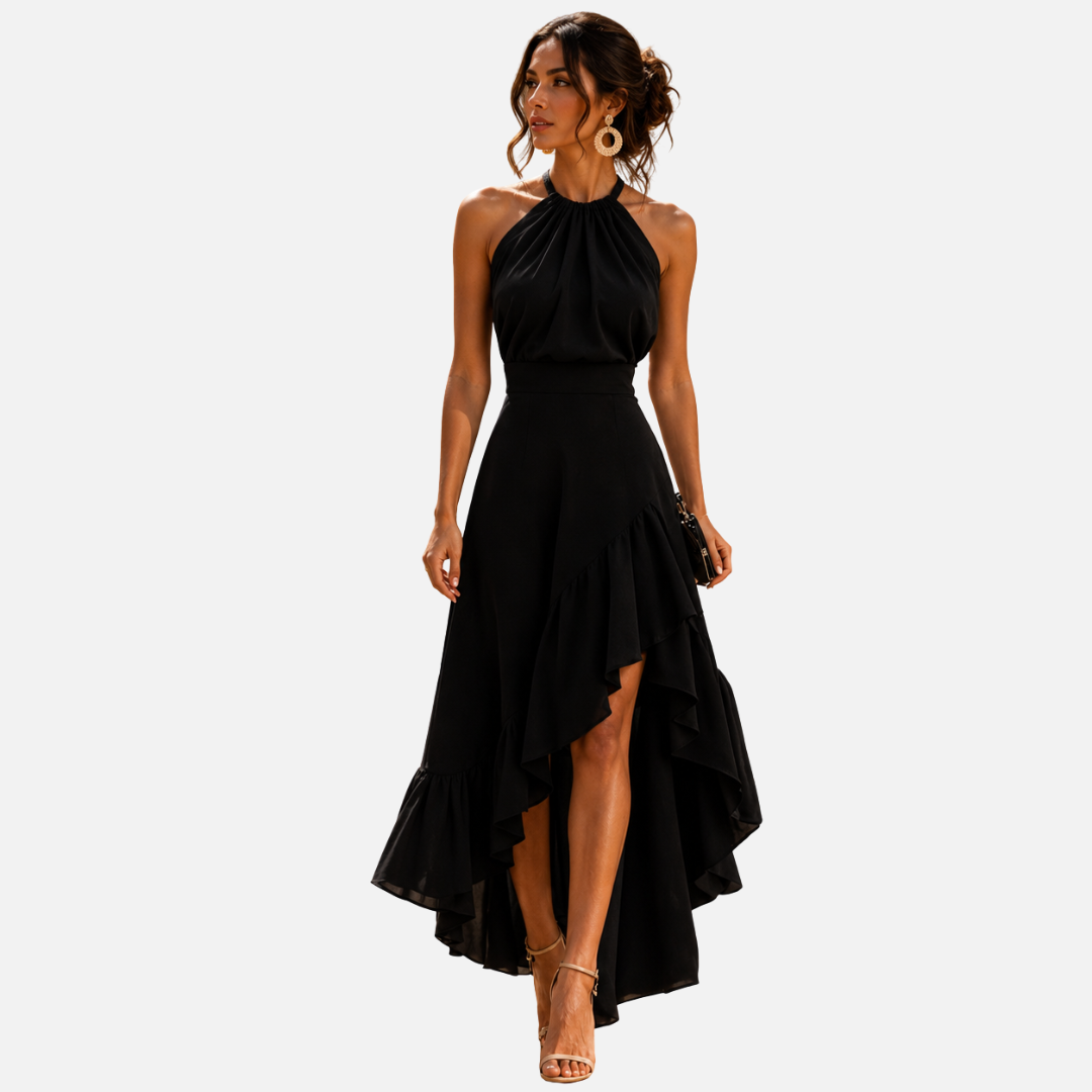Sara | Abito Elegante con Fondo Asimmetrico