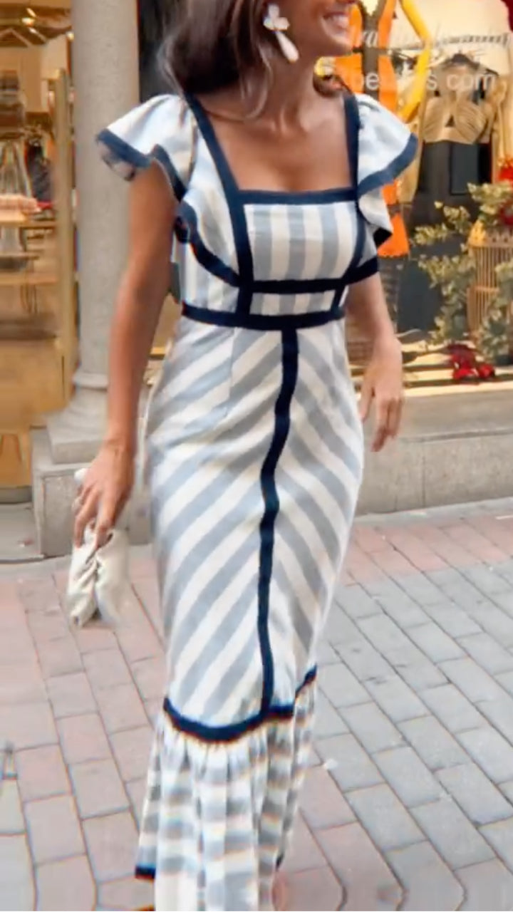 Dianne | Vestito Maxi Retrò