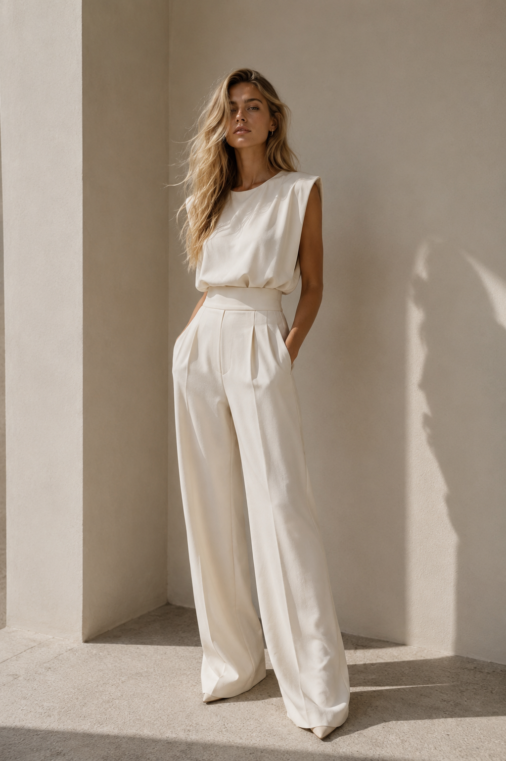Bianca | Tuta Elegante Minimal