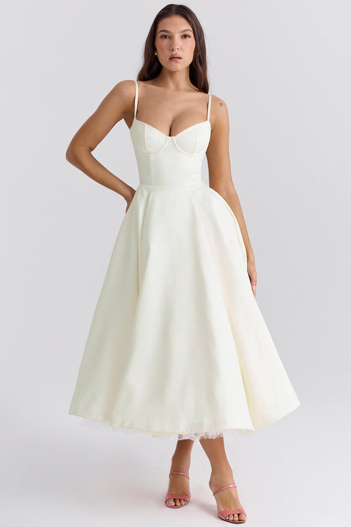 Elena | Abito Midi Estivo Romantico