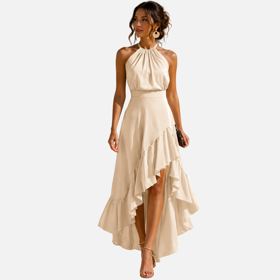 Sara | Abito Elegante con Fondo Asimmetrico