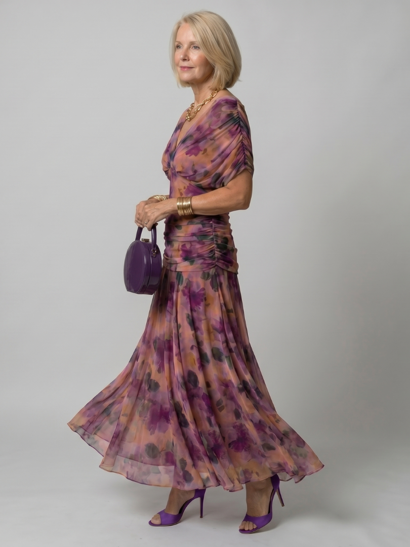 Giada | Abito Midi Off-Shoulder