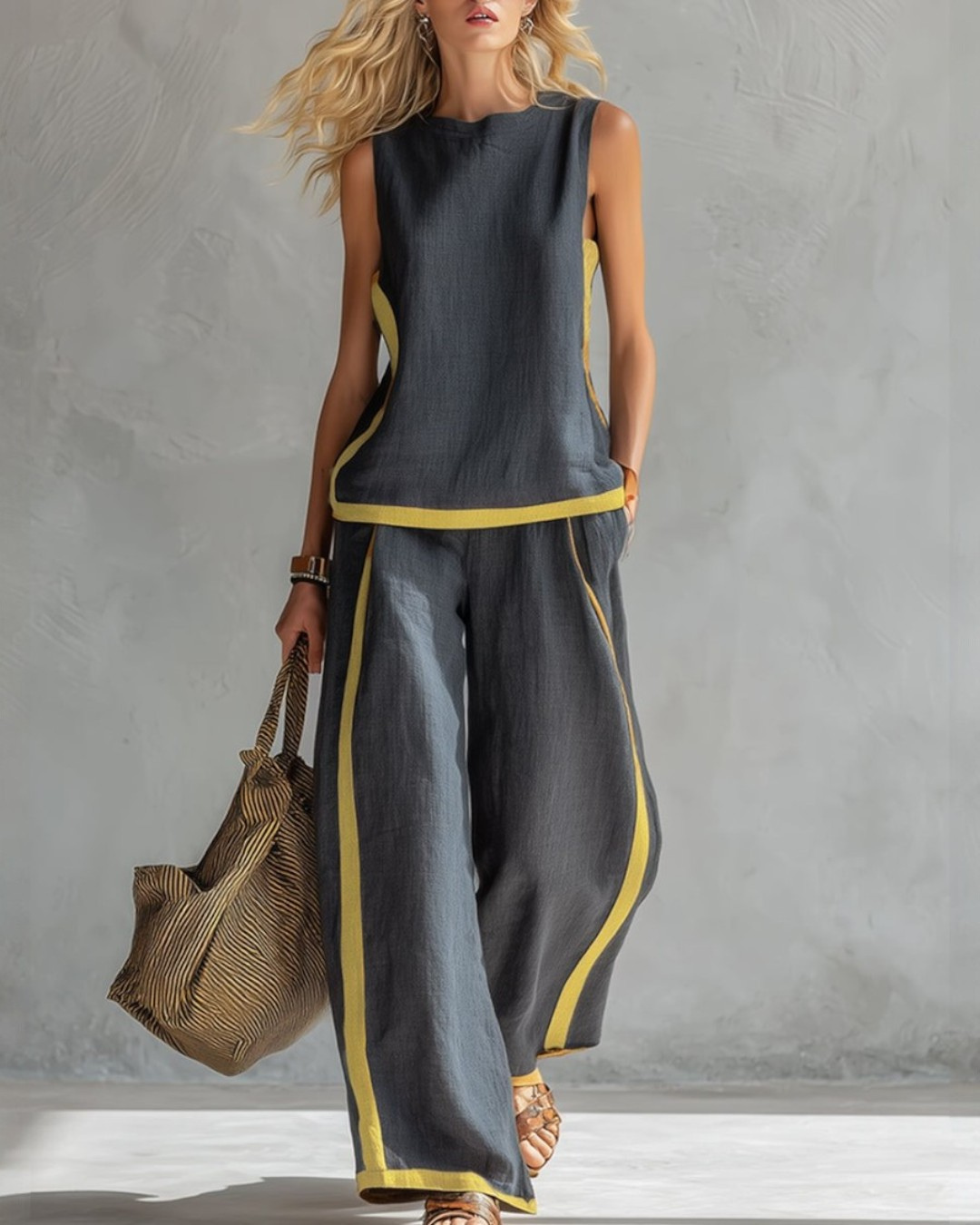 Leila - Completo Elegante Due Pezzi