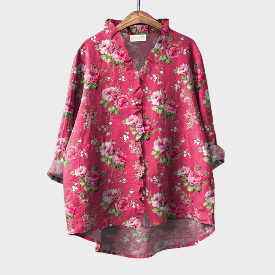 Tara | Elegante Camicia Estiva in Lino