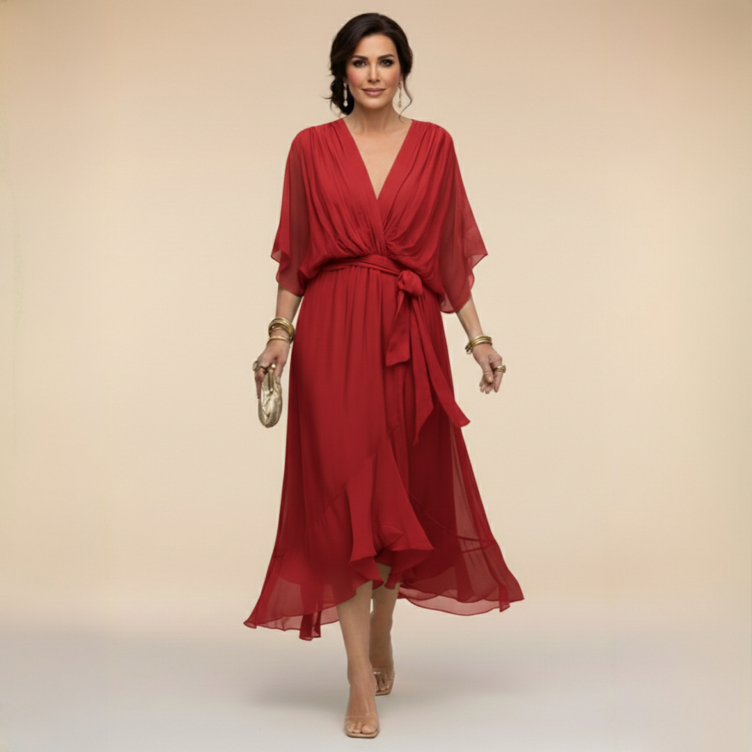 Monica | Vestito con Collo a V