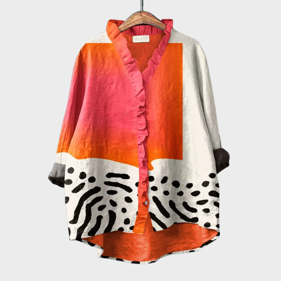Vega | Elegante Blusa Estiva in Lino