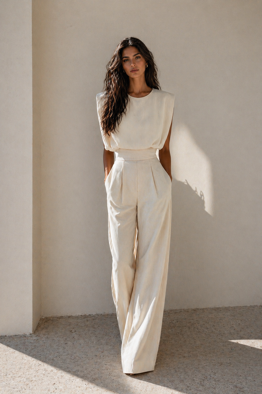 Bianca | Tuta Elegante Minimal