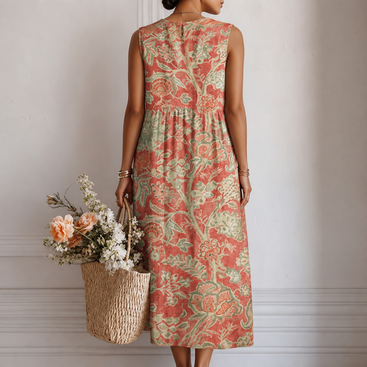Silvana | Vestito Midi del Giorno per Giorno