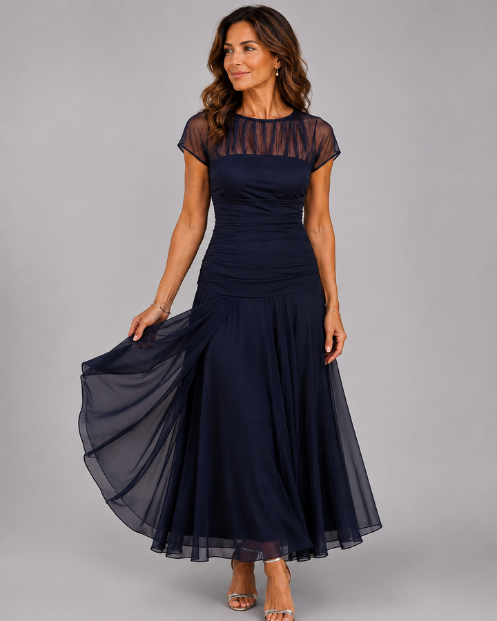 Lorenza | Abito in chiffon