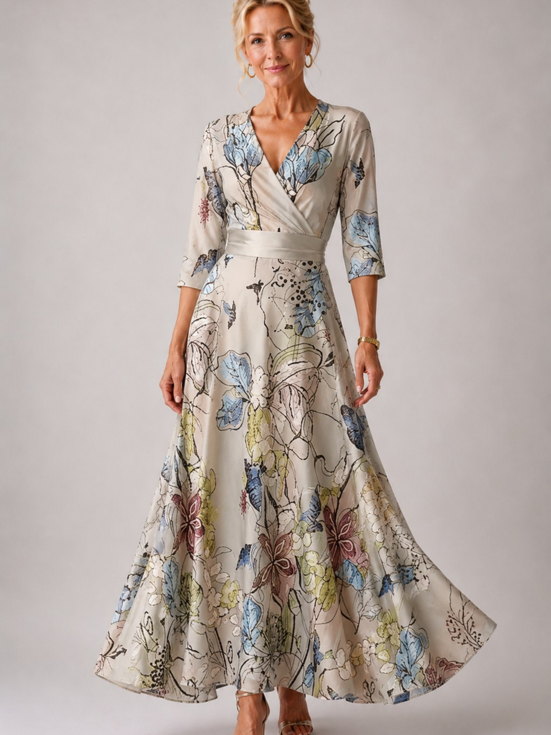 Ysa | Vestito Chic con Stampa Floreale