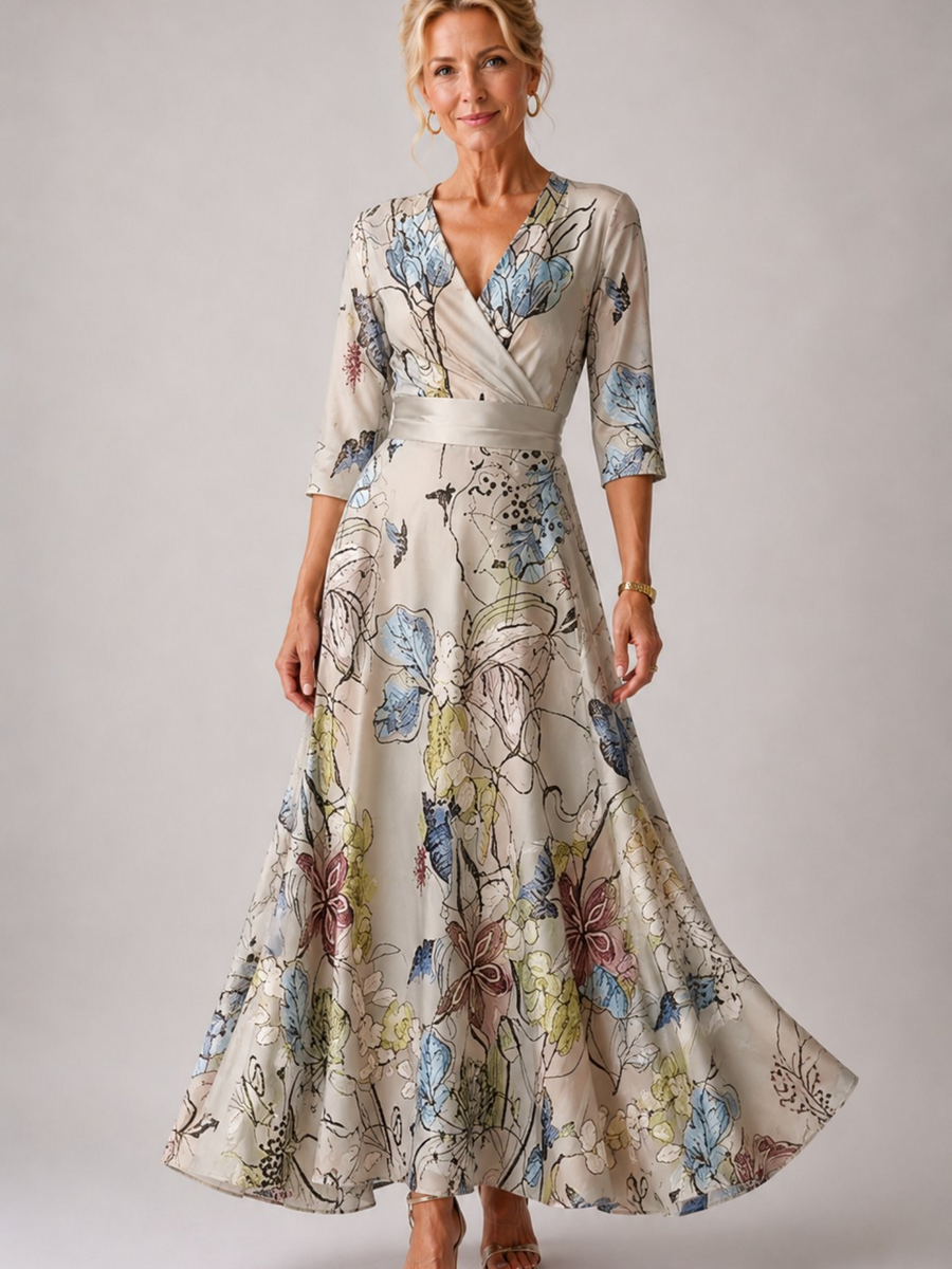Ysa | Vestito Chic con Stampa Floreale