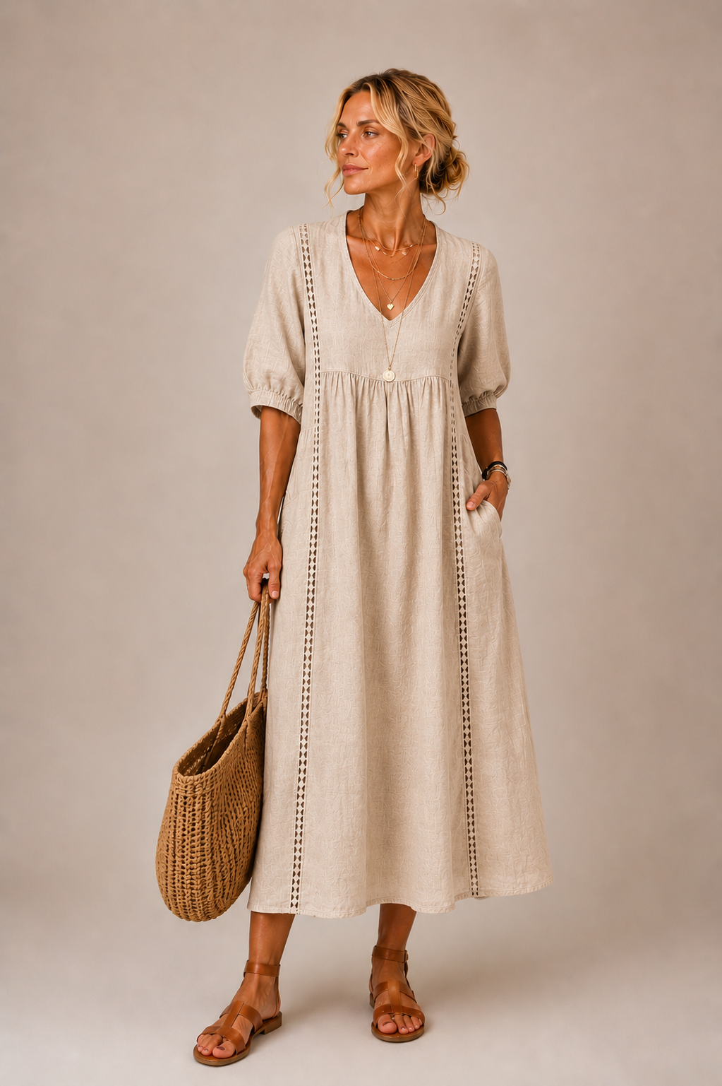 Sofia | Vestito Midi Estivo