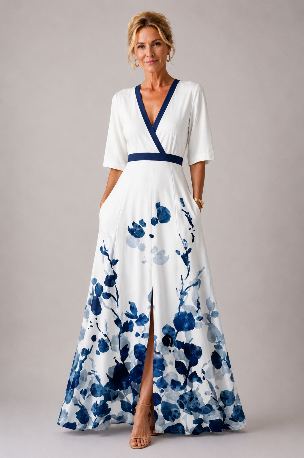 Ysa | Vestito Chic con Stampa Floreale