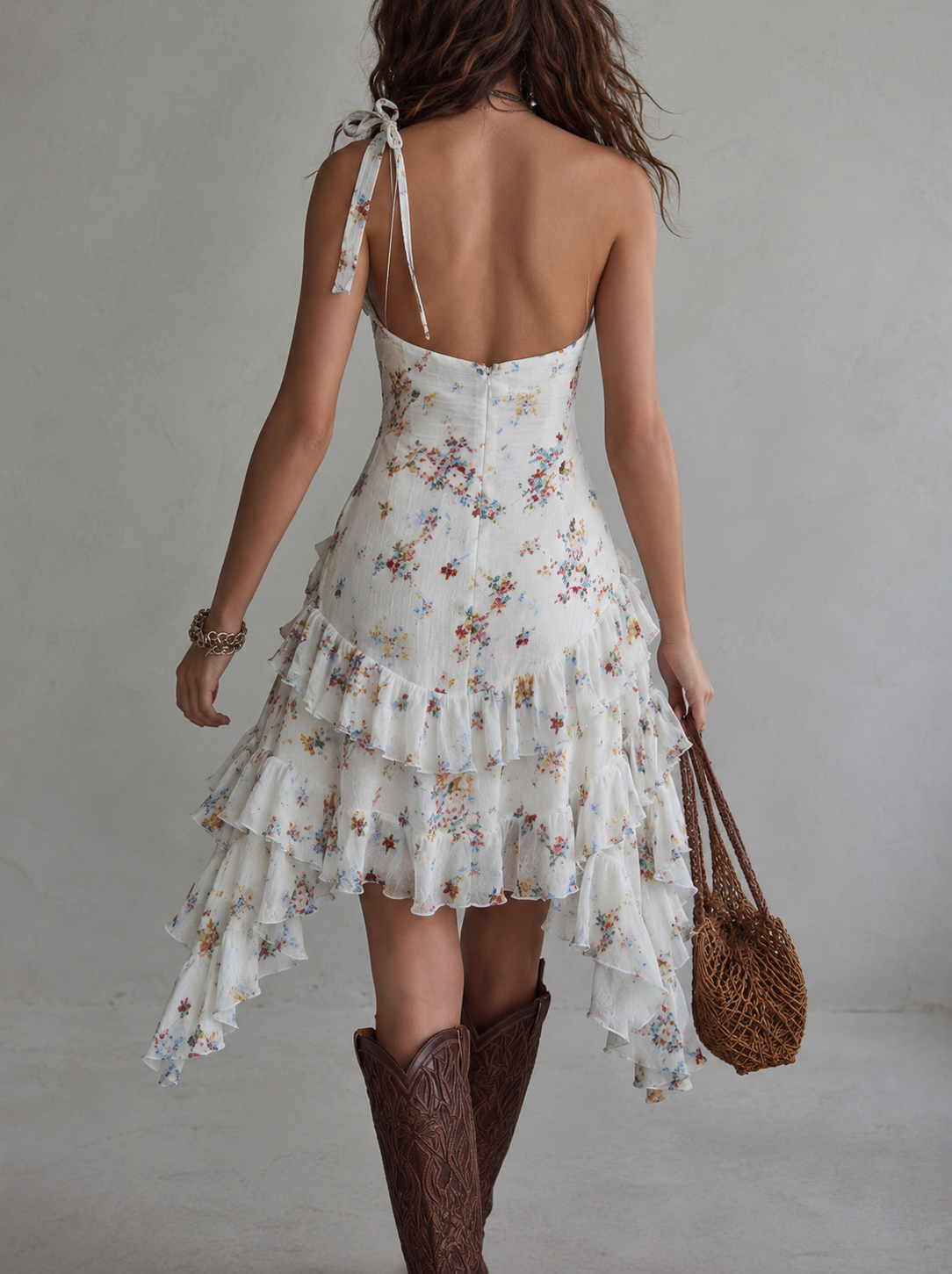 Sofia | Abito Mini Floreale Elegante