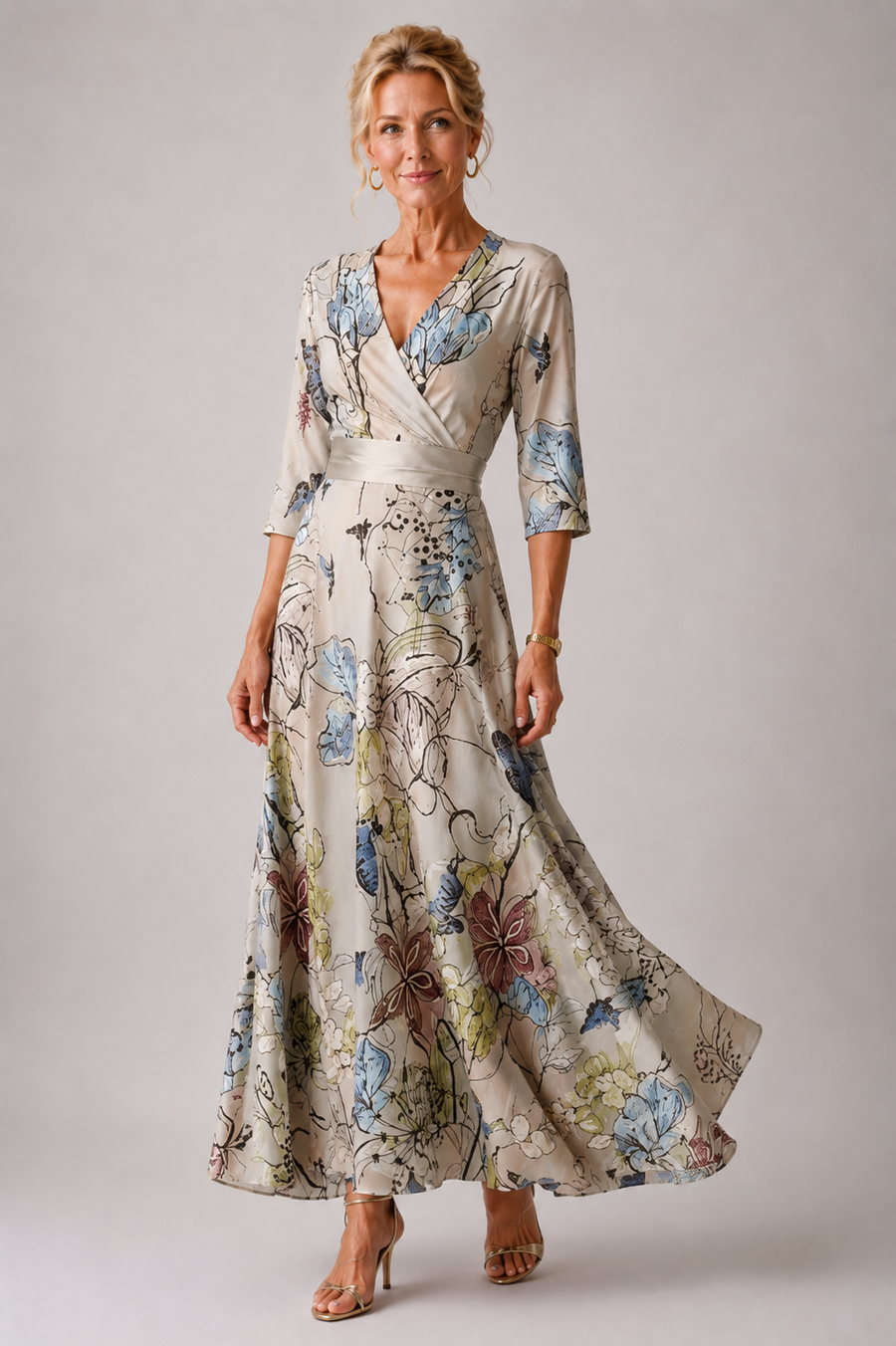 Ysa | Vestito Chic con Stampa Floreale