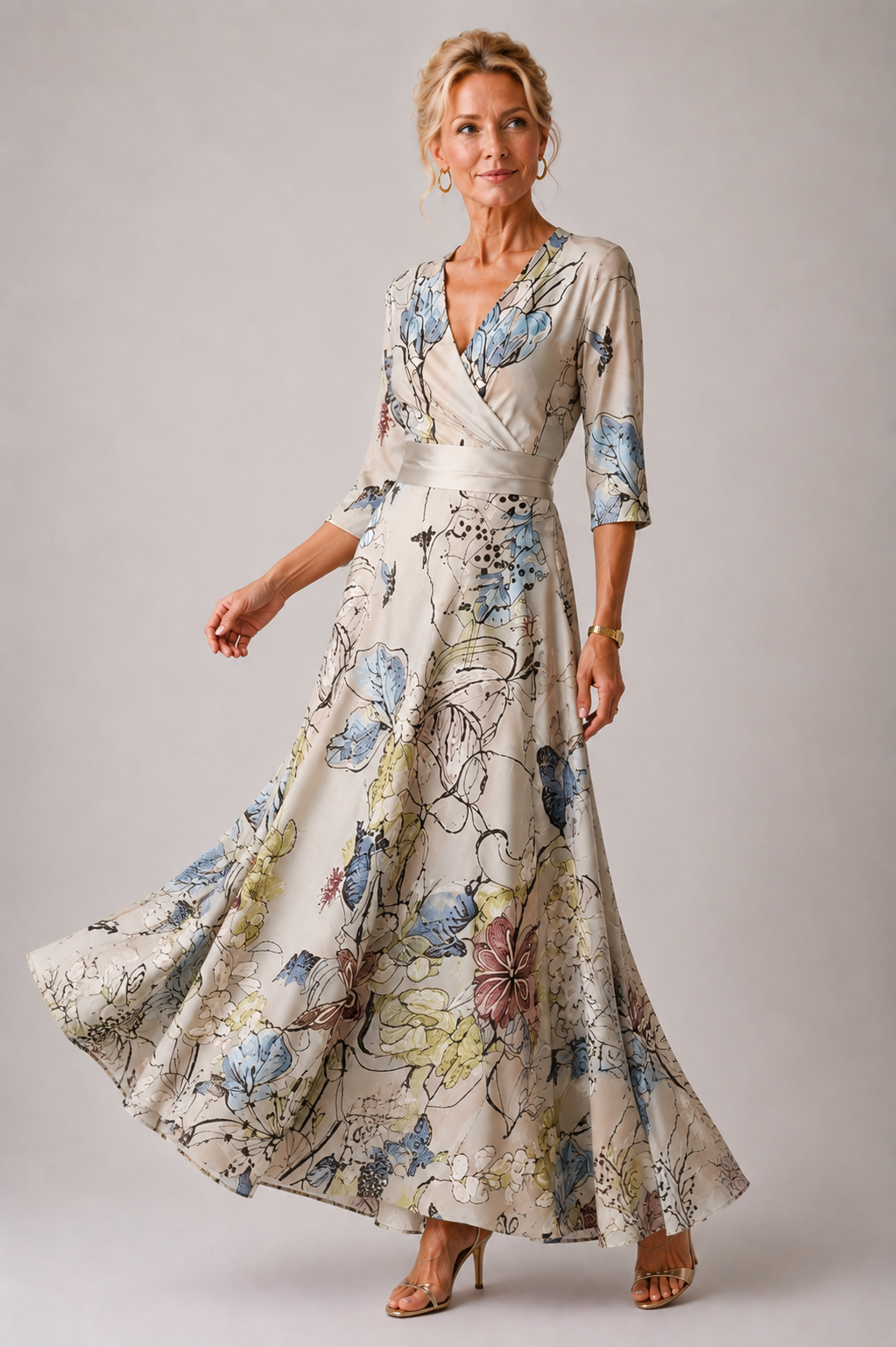 Ysa | Vestito Chic con Stampa Floreale