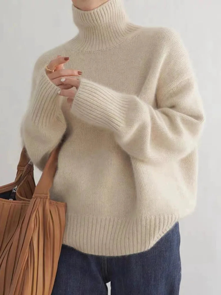 Giulia | Maglione Collo Alto Oversize