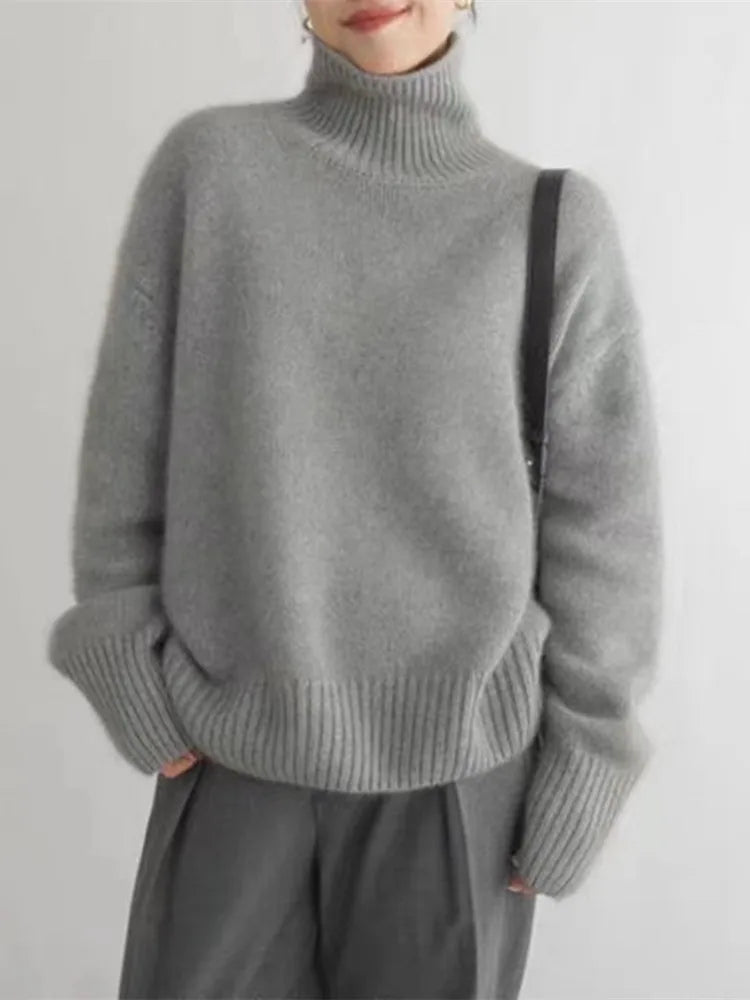 Giulia | Maglione Collo Alto Oversize