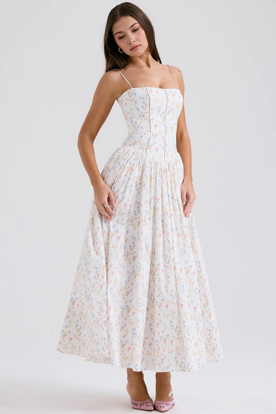 Violetta | Abito Midi Posy
