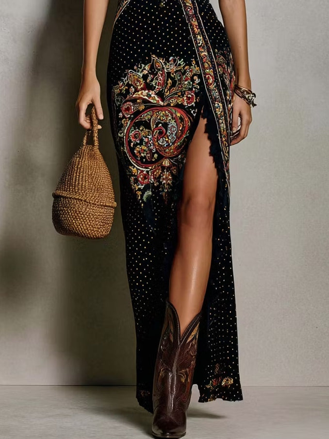 Serena | Abito Maxi Boho Elegante