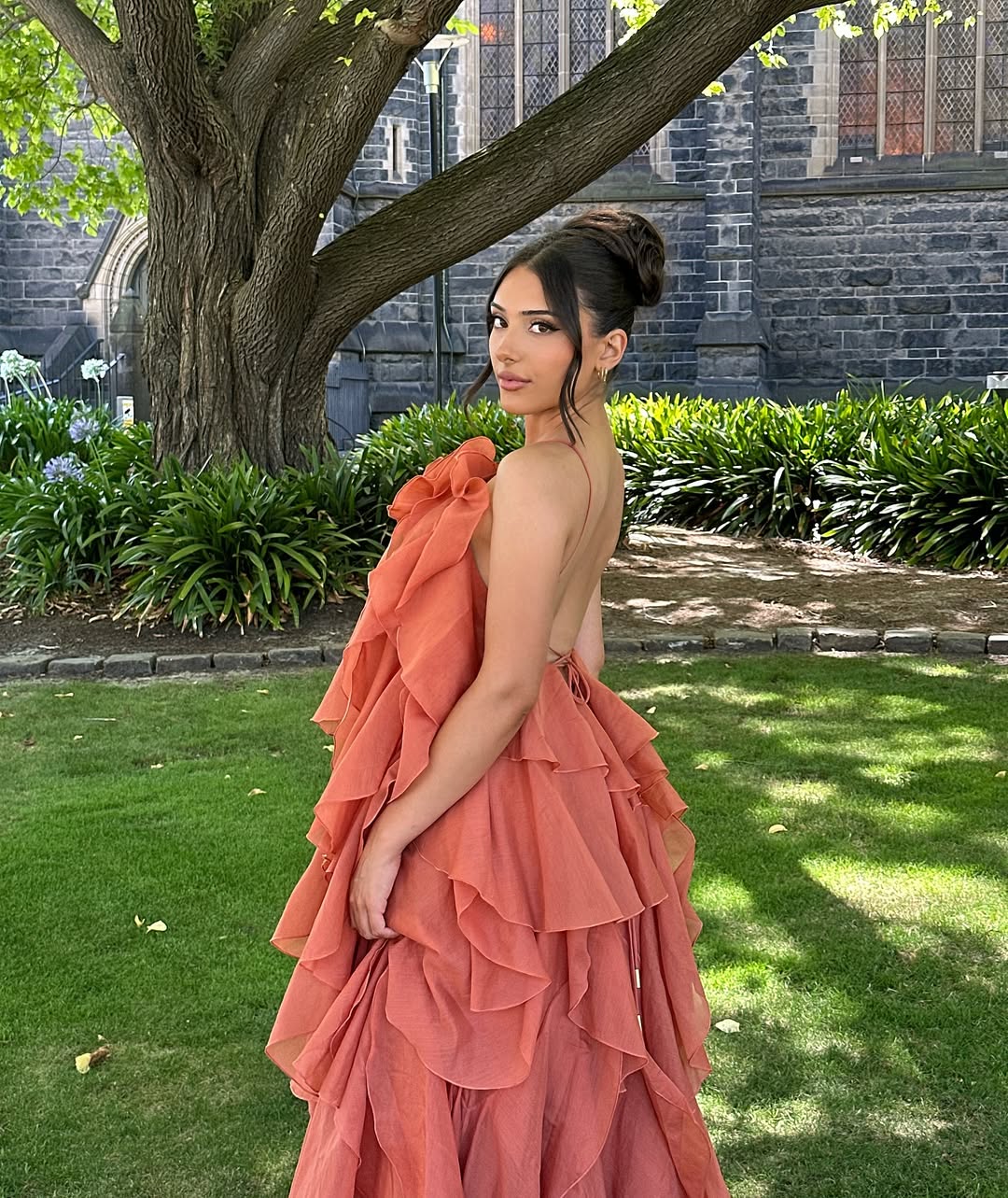 Bellina | Abito da Prom Maxi senza Maniche con Rouches per Donna