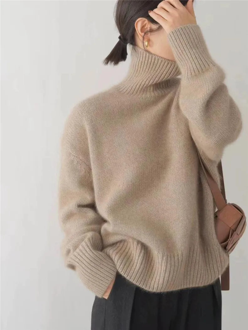 Giulia | Maglione Collo Alto Oversize