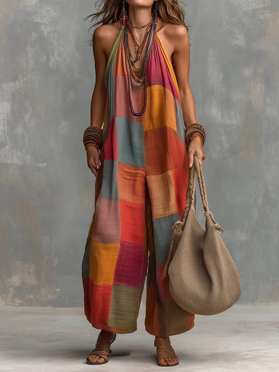 Allegra | Tuta Patchwork Bohème