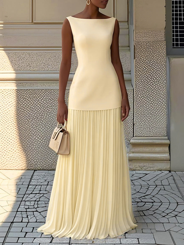 Abito Maxi Plissettato Shania™