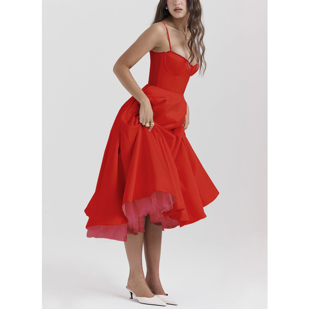 Elena | Abito Midi Estivo Romantico