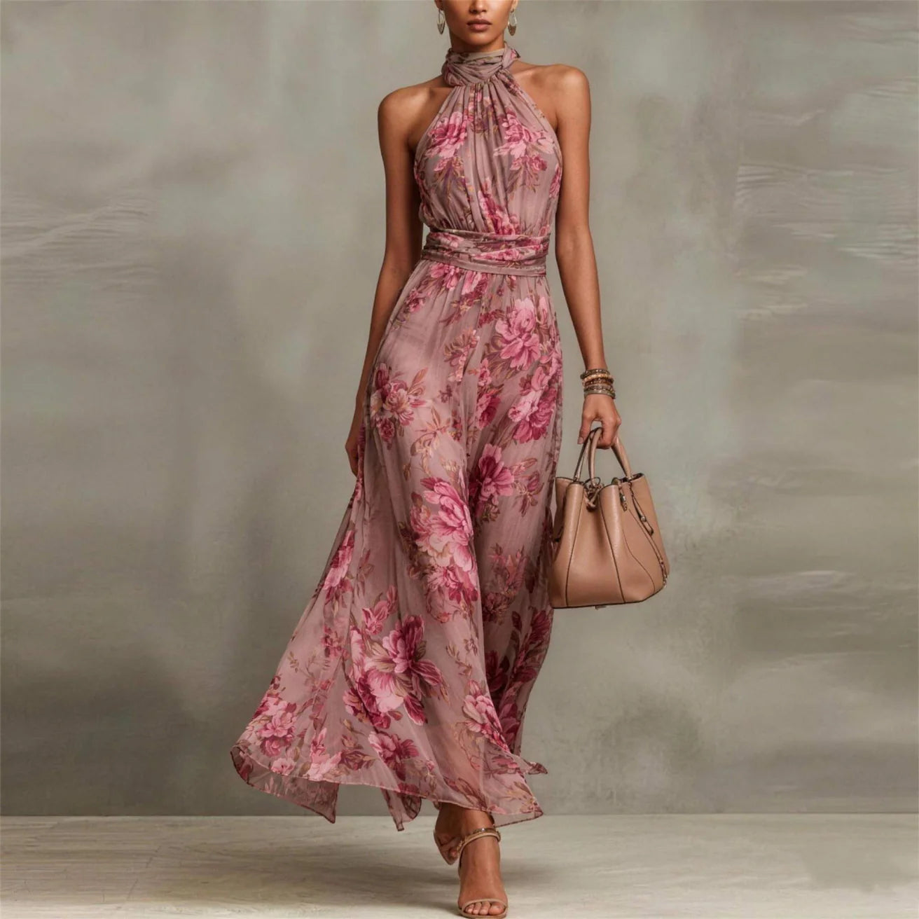 Lizbeth™ Vestito Maxi Floreale