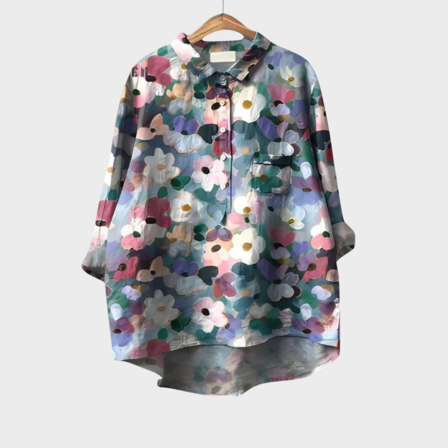 Elise | Elegante Camicia Estiva in Lino