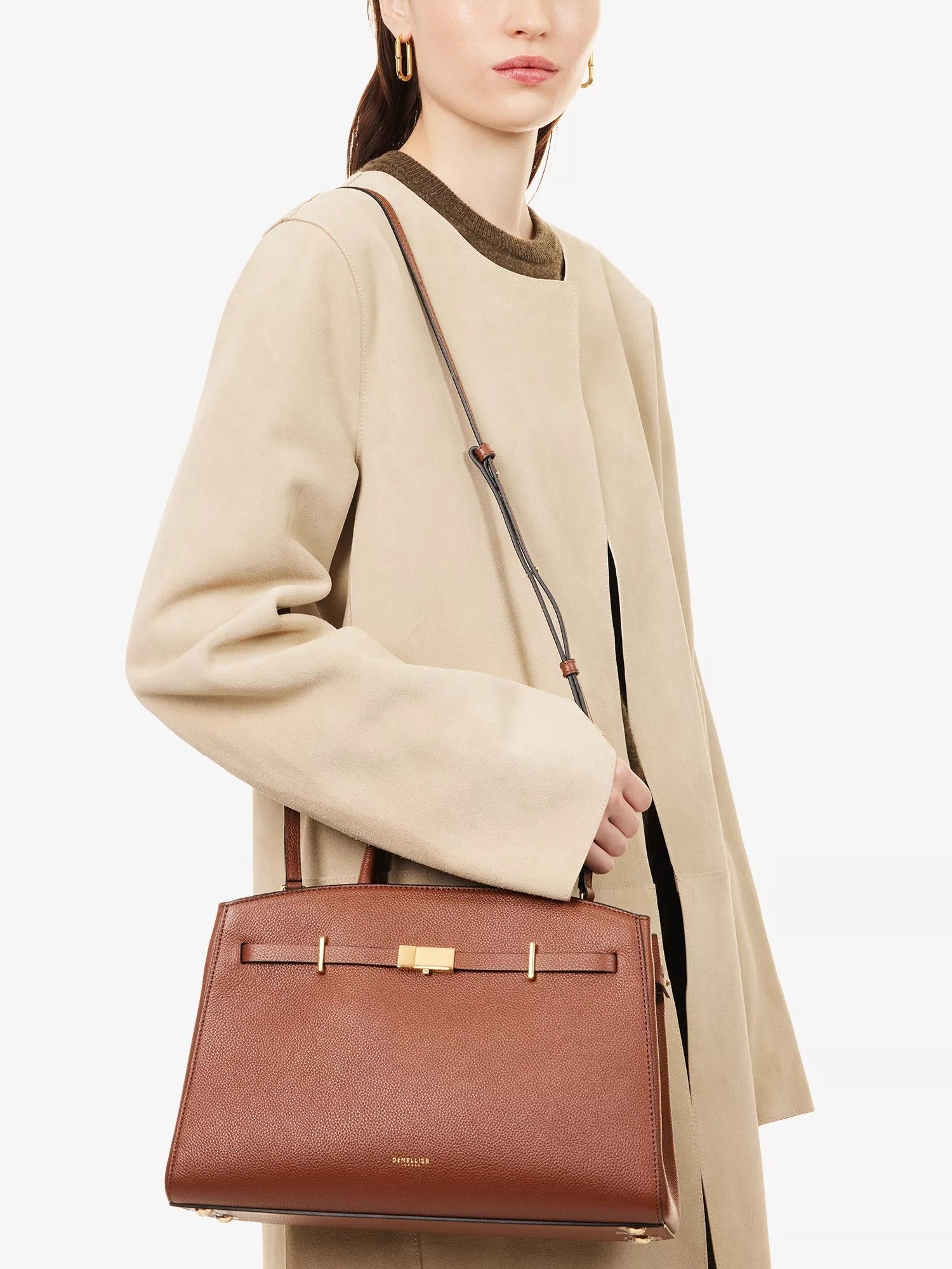 Amélisse - Elegante Borsa in Pelle Midi