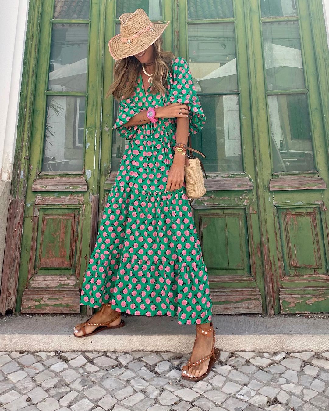 Bellona | Abito Boho Lungo