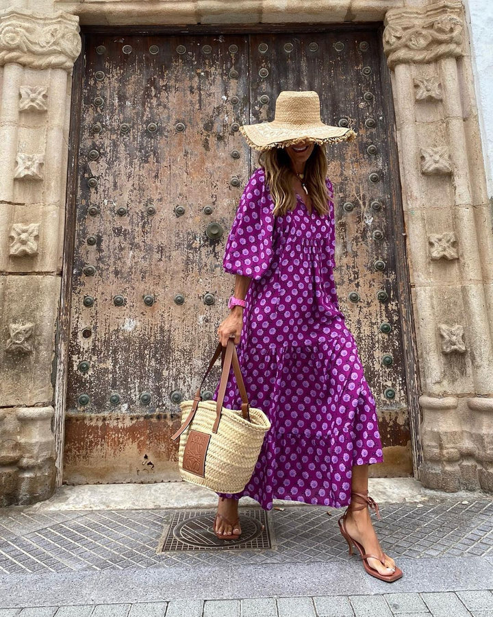 Bellona | Abito Boho Lungo